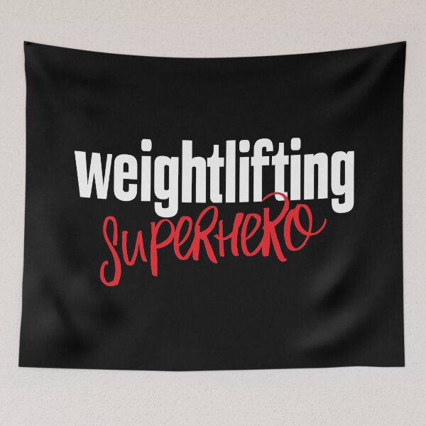 Item preview, Weightlifting Superhero Love to Lift designed and sold by ProjectX23.