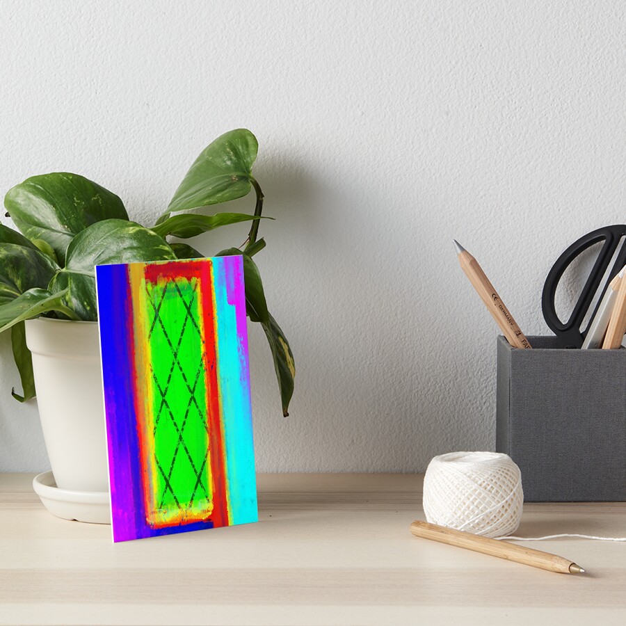 Item preview, Art Board Print designed and sold by RiggyArt.