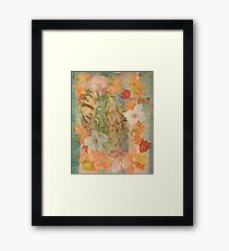 Tiki Flower Framed Print