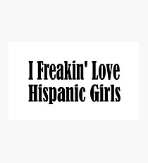Hispanic Photographic Print
