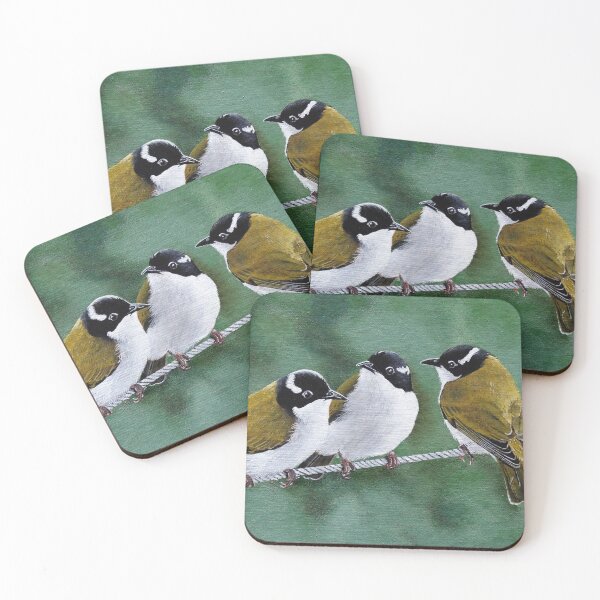 Item preview, White-throated honeyeater designed and sold by NinLAheN.