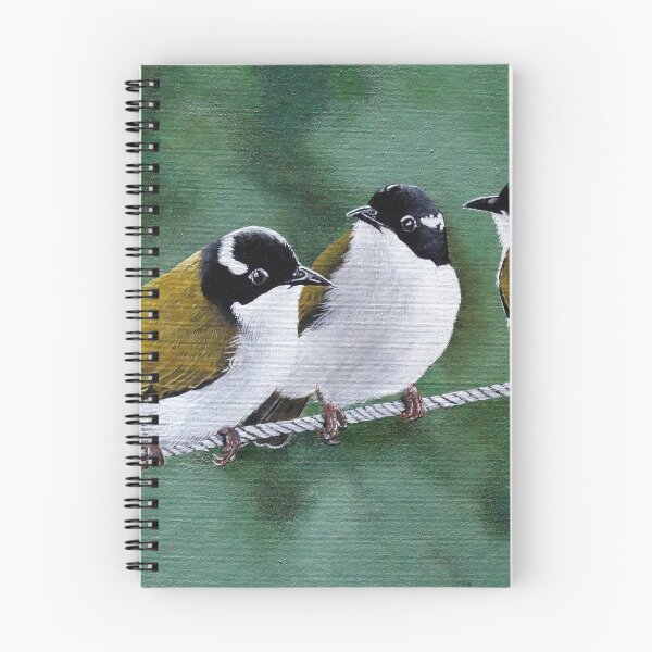 Item preview, White-throated honeyeater designed and sold by NinLAheN.