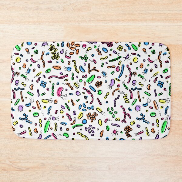 Item preview, Rainbow Microbe Party! designed and sold by ktbelliss.