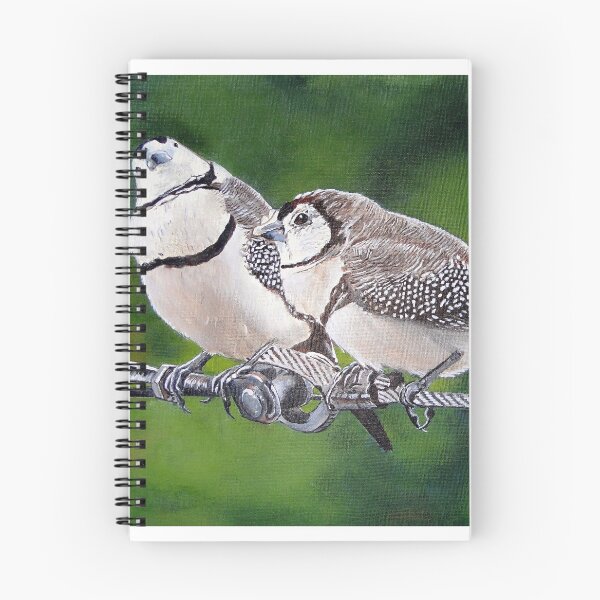 Item preview, Double bar Finches designed and sold by NinLAheN.