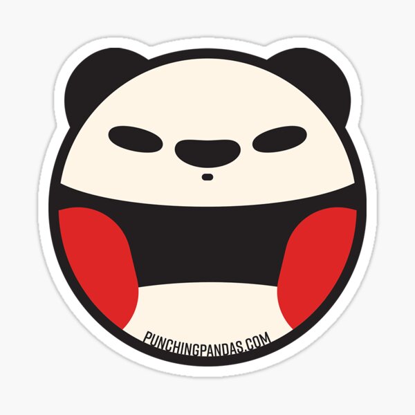 Pak Panda Circle Sticker