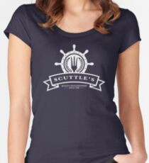 Scuttle's Quality Dinglehoppers Women's Fitted Scoop T-Shirt