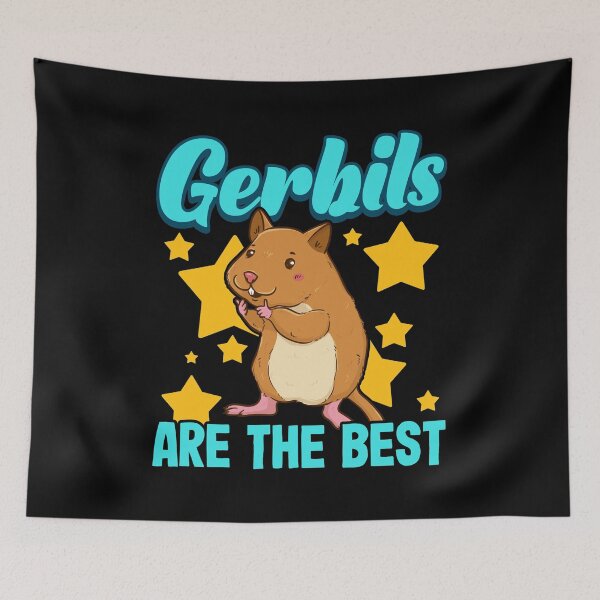 Item preview, Cute & Funny Gerbils Are The Best Pet Owners designed and sold by perfectpresents.