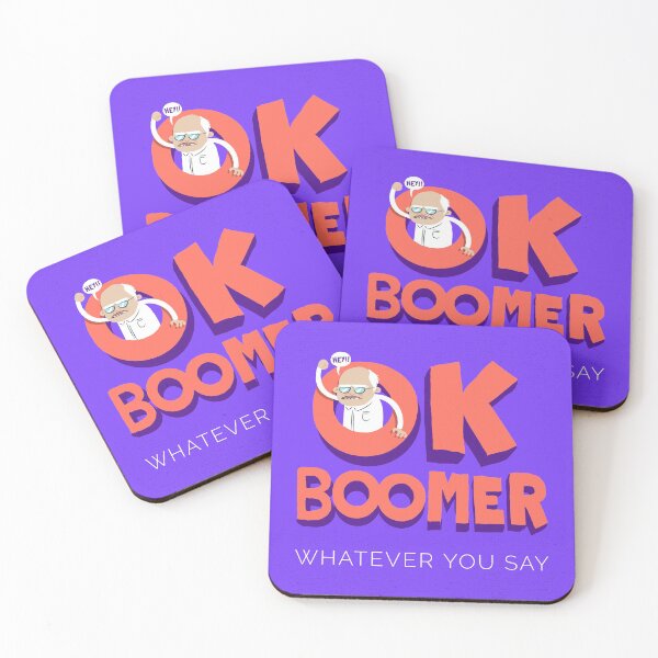 Item preview, Okay Boomer! Hey! Baby Boomers designed and sold by evlar.