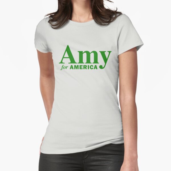 Amy for America Fitted T-Shirt