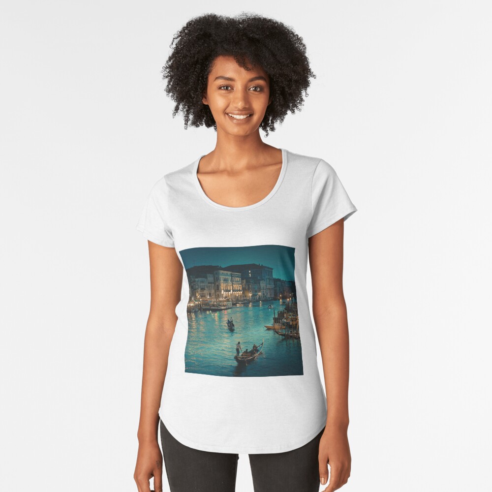 Item preview, Premium Scoop T-Shirt designed and sold by Cubagallery.