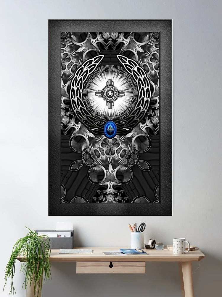 MechTron One Abstract Art Graphics Wall Decor Poster Art Print