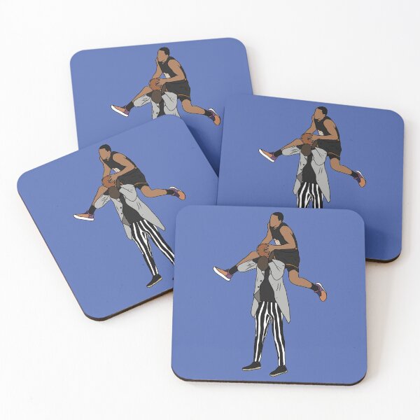 Item preview, Aaron Gordon Dunks Over Tacko Fall designed and sold by RatTrapTees.