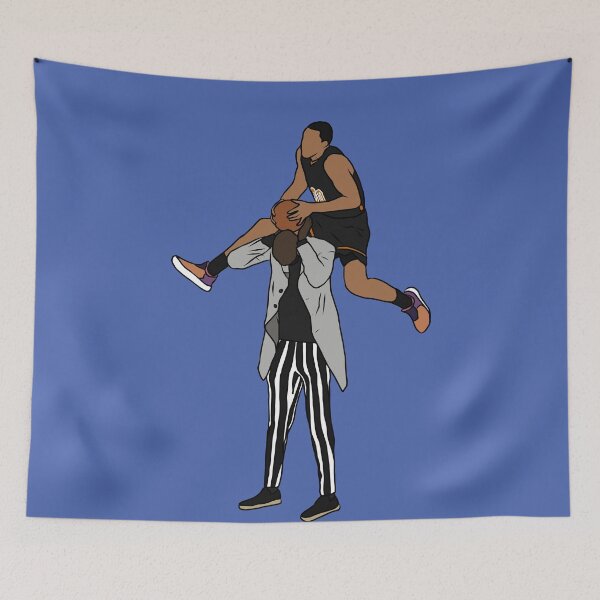 Item preview, Aaron Gordon Dunks Over Tacko Fall designed and sold by RatTrapTees.