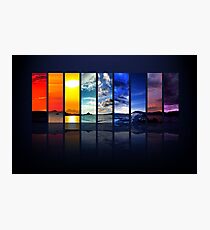 Spectrum of the Sky (wider version) Photographic Print