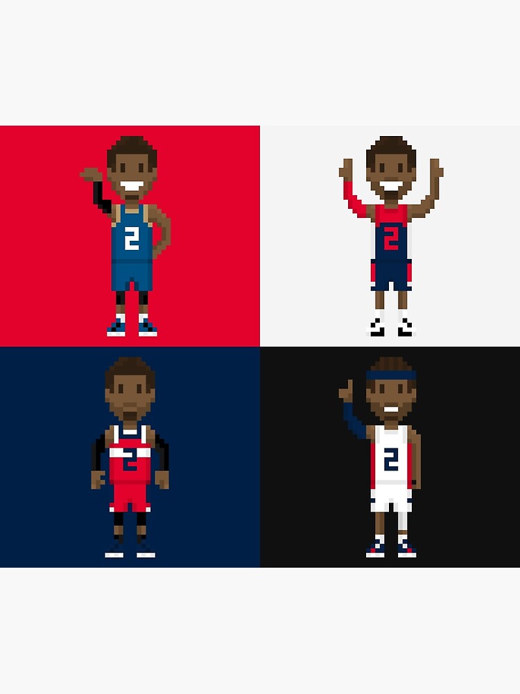 "John Wall Pixel Art" Poster for Sale by clayton11 Redbubble