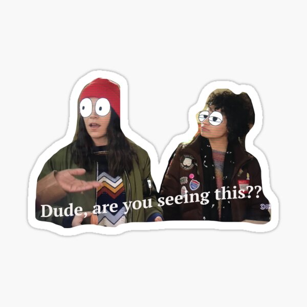 Ilana/Abby Broad City Sticker Sticker