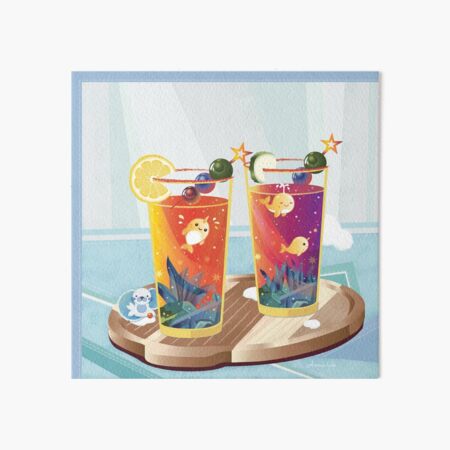 Cocktail Art Board Print