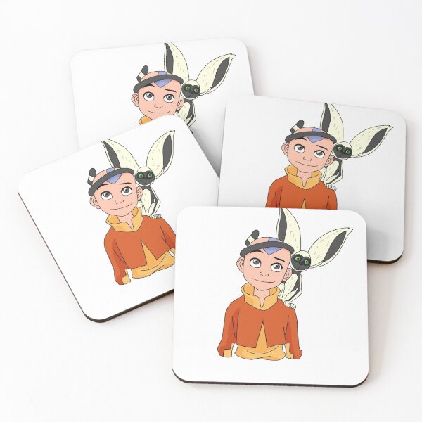 Item preview, Avatar Aang and Momo designed and sold by durkstars.
