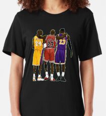 Kobe Michael Lebron Together Slim Fit T-Shirt