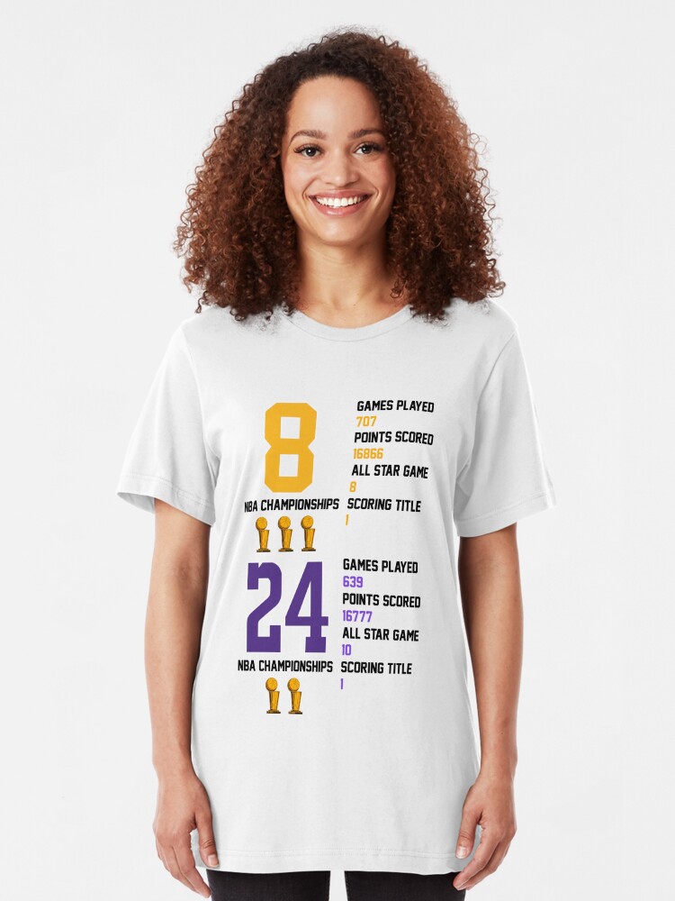 kobe bryant womens shirt