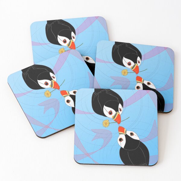 Item preview, Cute Little Puffin Love designed and sold by AlbinoSnowman.