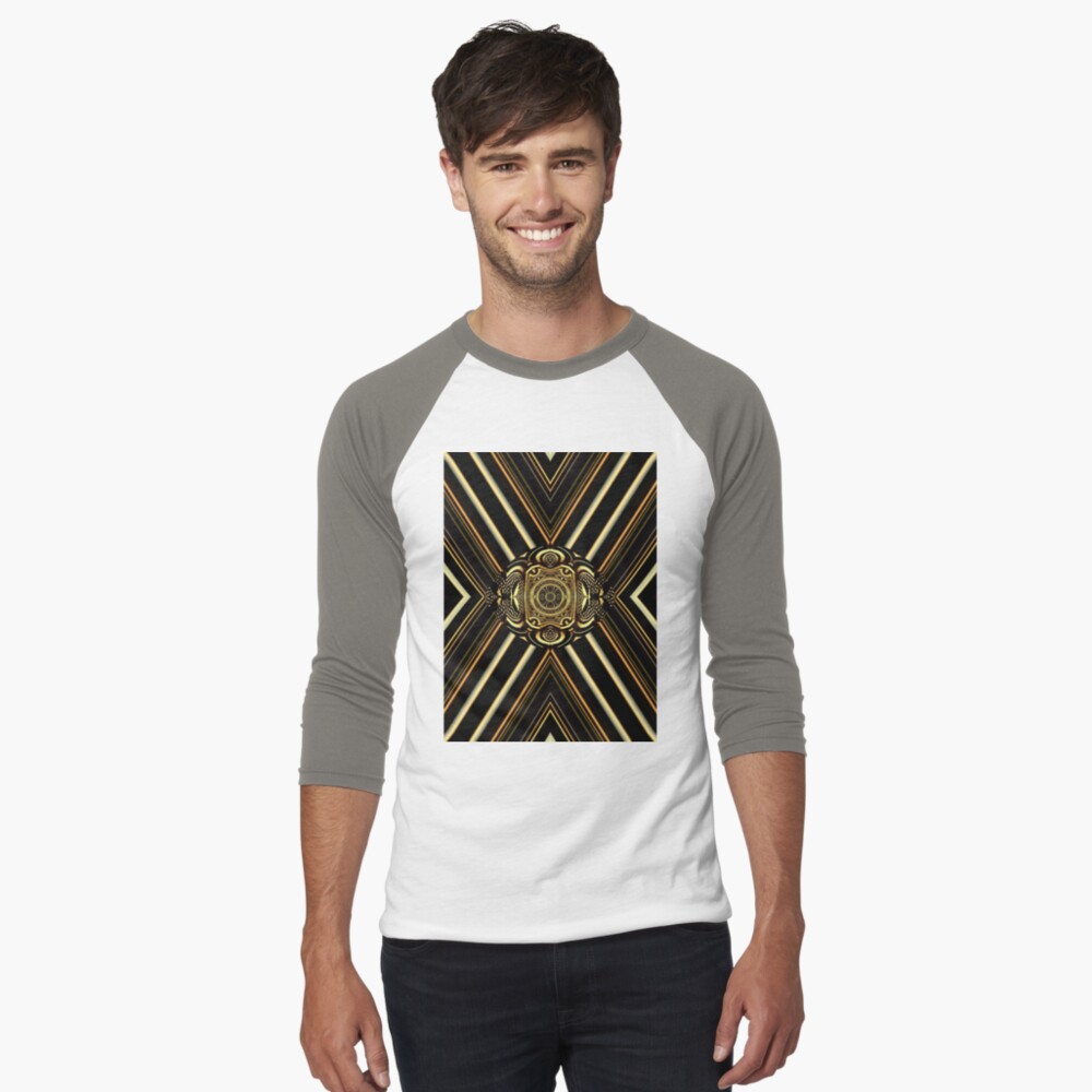 Item preview, Baseball ¾ Sleeve T-Shirt designed and sold by vkdezine.