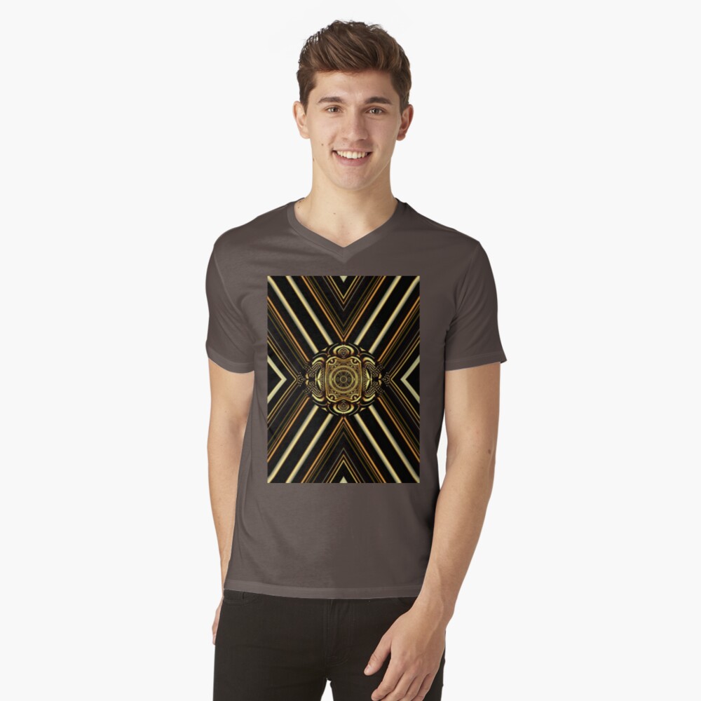 Item preview, V-Neck T-Shirt designed and sold by vkdezine.