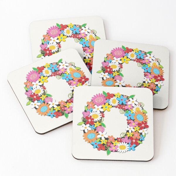 Item preview, Spring Flowers Alphabet O Monogram designed and sold by fatfatin.