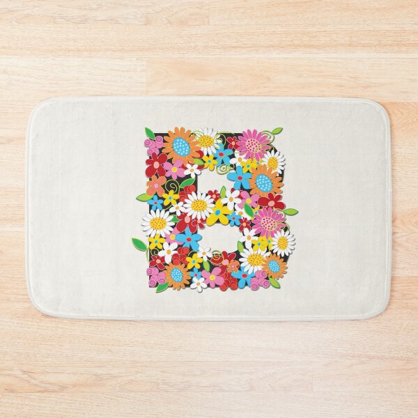 Item preview, Spring Flowers Alphabet B Monogram designed and sold by fatfatin.