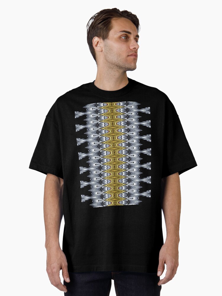 Thumbnail 2 of 7, Oversized T-Shirt, Exotic Crochet (1) designed and sold by vkdezine.