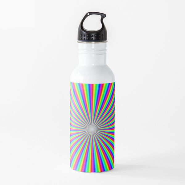 #Op #art - art movement, short for #optical art, is a style of #visual art that uses optical illusions Water Bottle