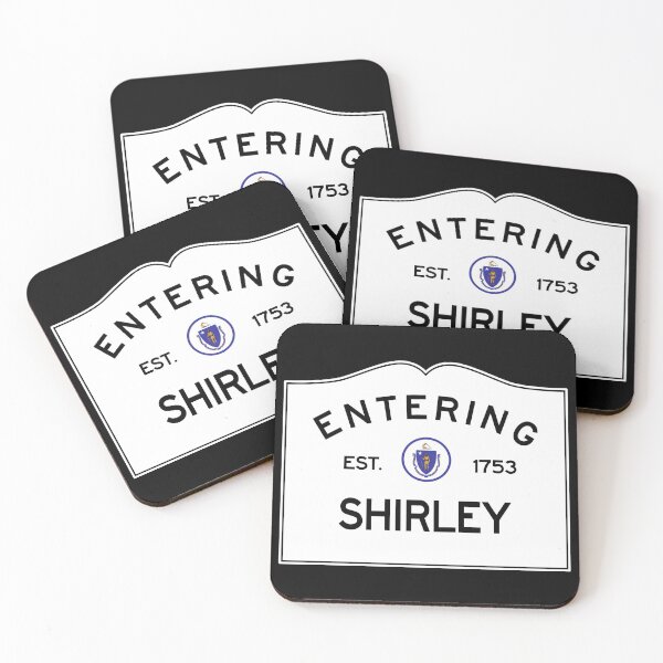 Item preview,  Entering Shirley Massachusetts - Commonwealth of Massachusetts Road Sign designed and sold by NewNomads.