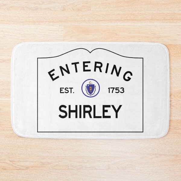 Item preview,  Entering Shirley Massachusetts - Commonwealth of Massachusetts Road Sign designed and sold by NewNomads.