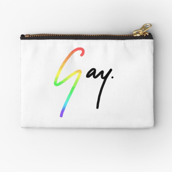 Gay signature Zipper Pouch