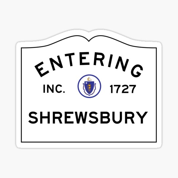 "Entering Shrewsbury Massachusetts Commonwealth of Massachusetts Road