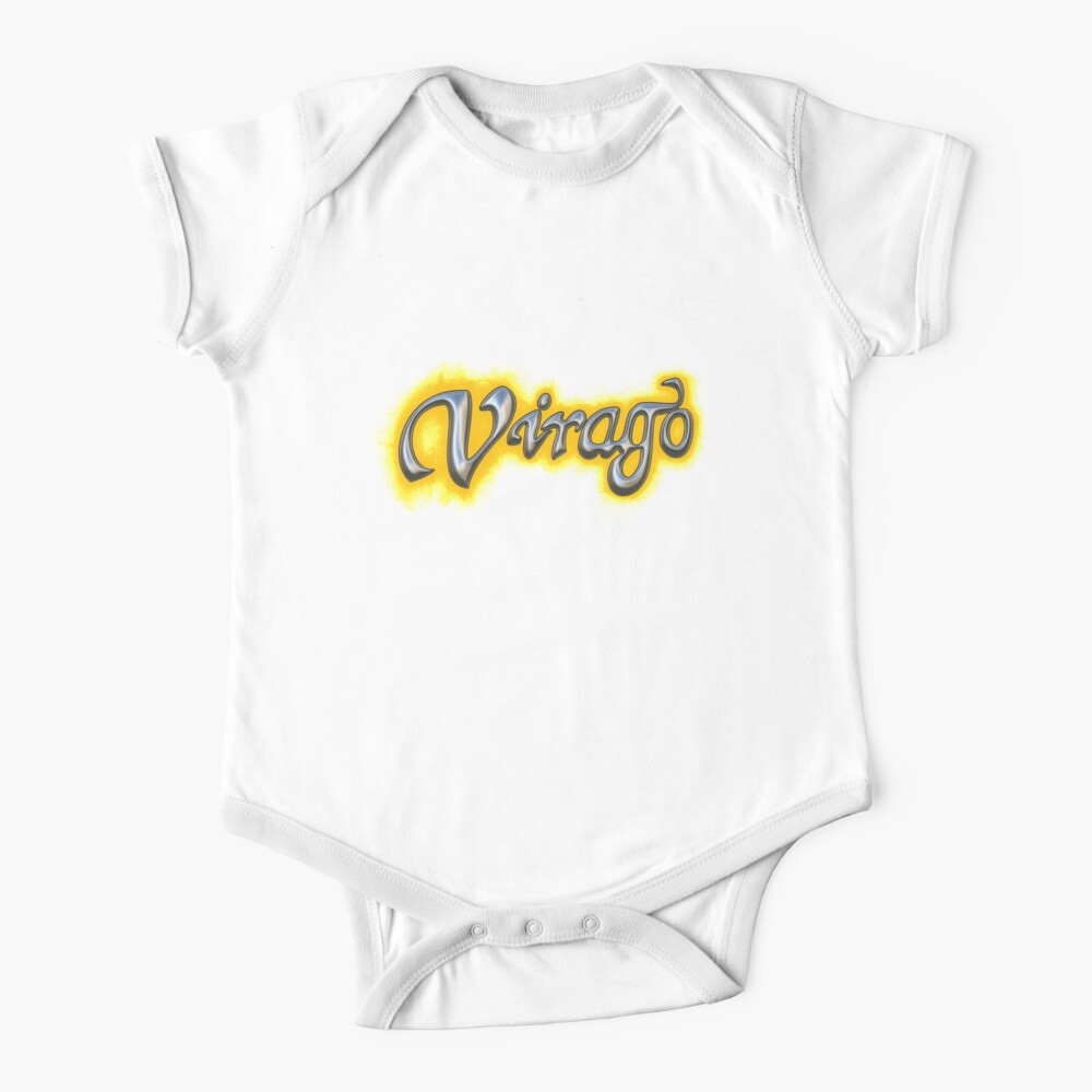 Virago Xv 1100 Xv 535 Xv 750 Yellow Baby One Piece By Klarabubble Redbubble