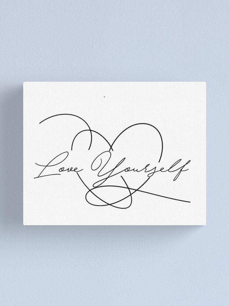 BTS Love Yourself Logo Words