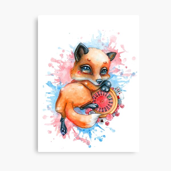 Foxy Fox Canvas Print