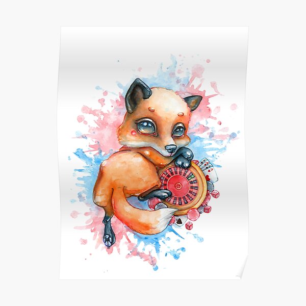 Foxy Fox Poster