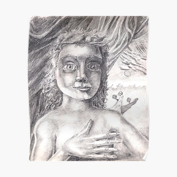 Pandora (the drawing) Poster