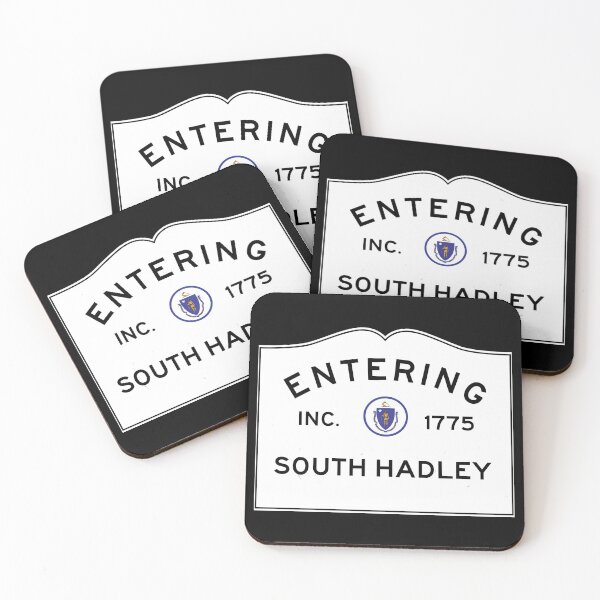 Item preview, Entering South Hadley Massachusetts - Commonwealth of Massachusetts Road Sign  designed and sold by NewNomads.