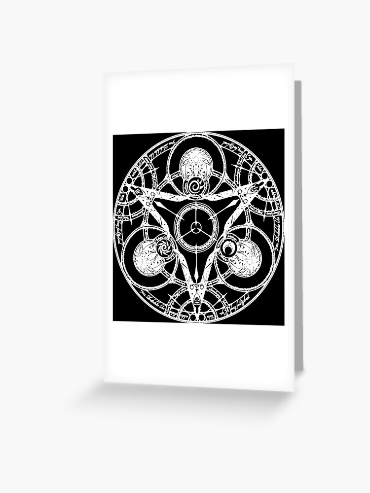 Octagonal Magic Seal Greeting Card for Sale by Spartawolf