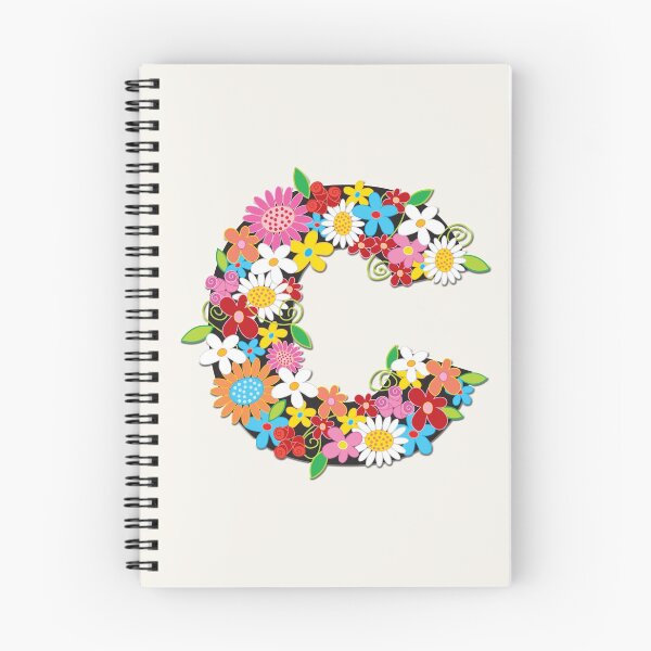 Item preview, Spring Flowers Alphabet C Monogram designed and sold by fatfatin.