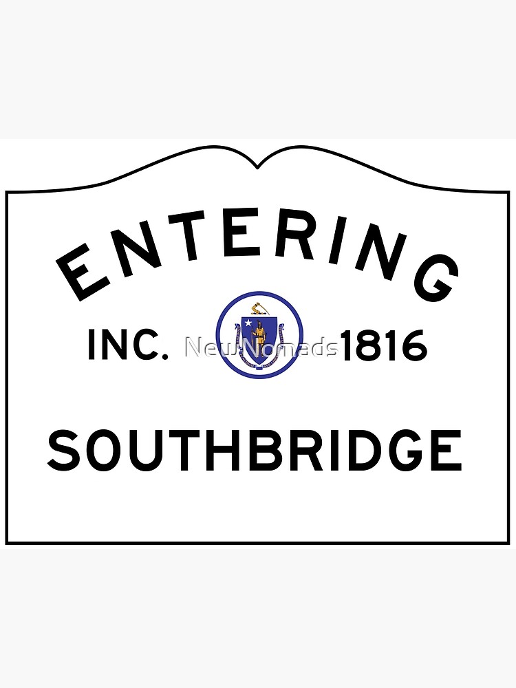 "Entering Southbridge Massachusetts Commonwealth of Massachusetts