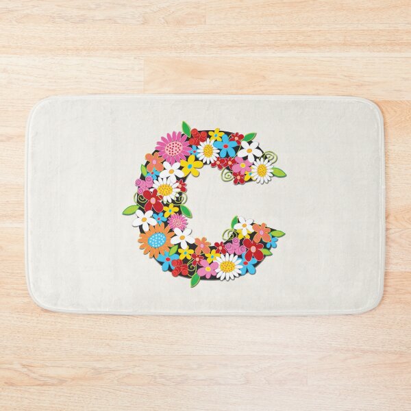 Item preview, Spring Flowers Alphabet C Monogram designed and sold by fatfatin.