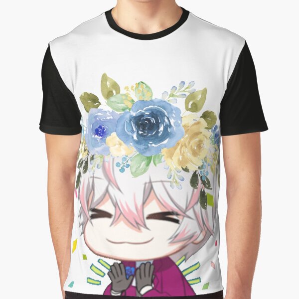 Mystic Messenger Ray Flower Crown Graphic T-Shirt