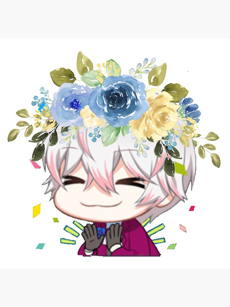 "Mystic Messenger Ray Flower Crown" Poster for Sale by enchantedlove