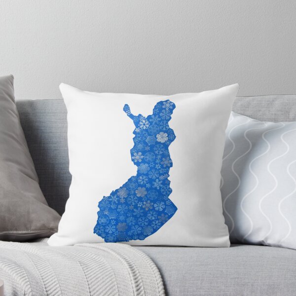Item preview, Finland snowflake map designed and sold by acediscovery.