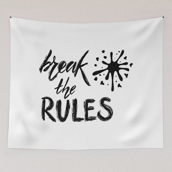 Item preview, Break the Rules designed and sold by firmine417.