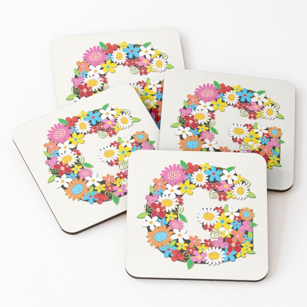 Item preview, Spring Flowers Alphabet G Monogram designed and sold by fatfatin.